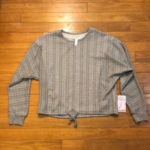 Embrace Life 18 Athleisure Cropped Sweatshirt